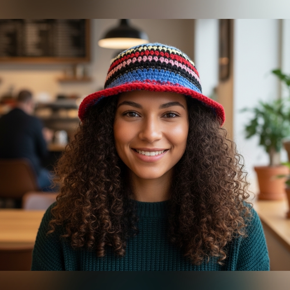 Handknit Bucket Hat